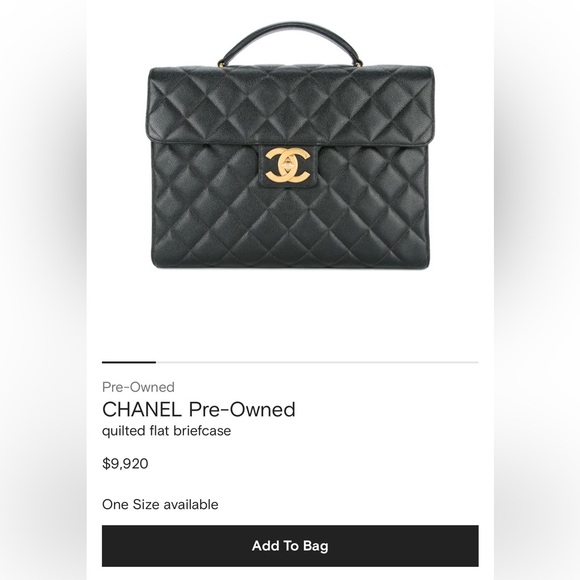 Chanel vintage caviar quilted business bag - Picture 14 of 14